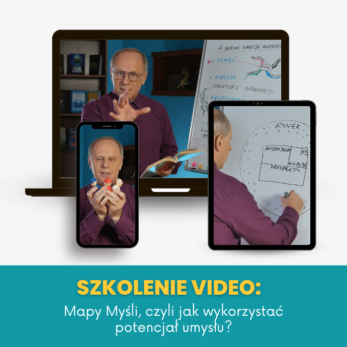 ​​​​​​​Szkolenie Video: Mapy Myśli, czyli jak wykorzystać potencjał umysłu?